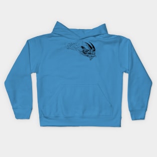 Chariot in the sky Kids Hoodie